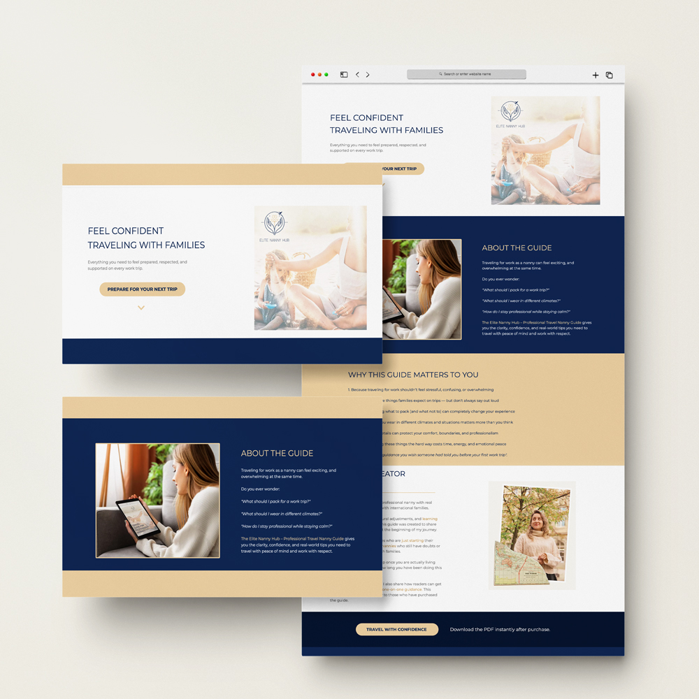 ELITE NANNY HUB — detail 2